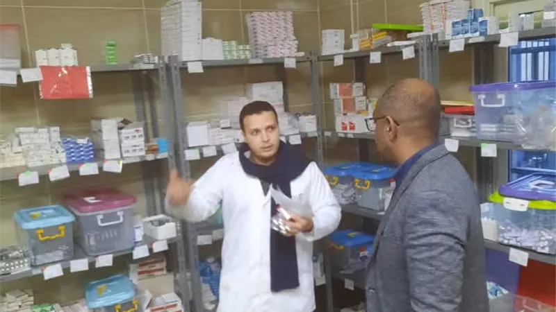 جولة تفقدية مفاجئة لمتابعة سير العمل بوحدة طب أسرة جنيفة