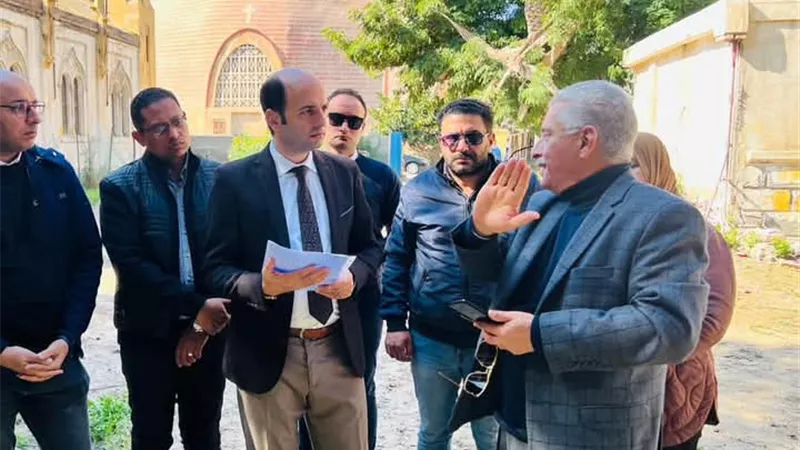 مدير الرعاية الصحية ببورسعيد يتفقد مشروع مستشفي القنصلية الإيطالي