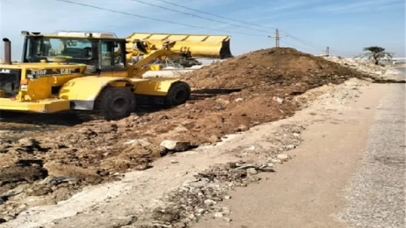 تطوير ورصف ٣٣ كم طرق حيوية وهامة بتكلفة ٤٧٥ مليون