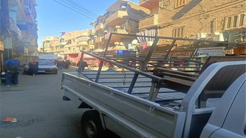 ٩٠ محضر إزالة فى حملات مرافق لتحقيق الانضباط بالأقصر