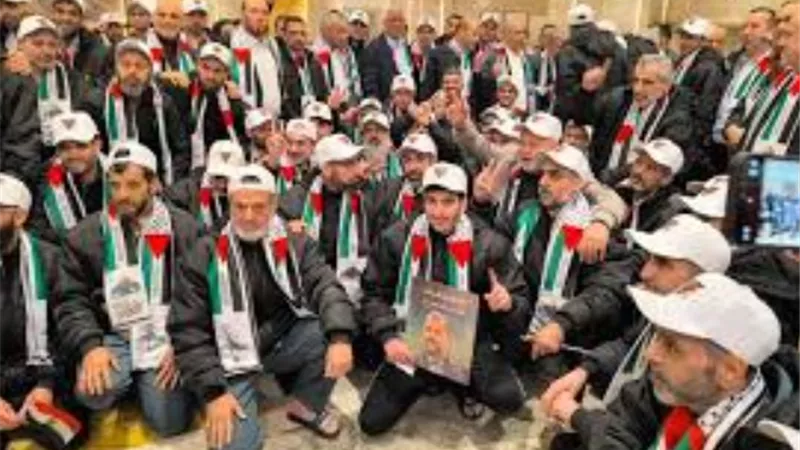 الإعلان عن عدد الأسرى الفلسطينيين المحررين منذ بدء تنفيذ اتفاق التبادل
