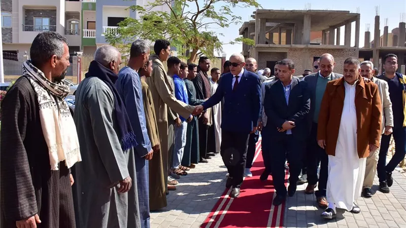 محافظ الأقصر يفتتح مسجد التقوى بمدينة طيبة