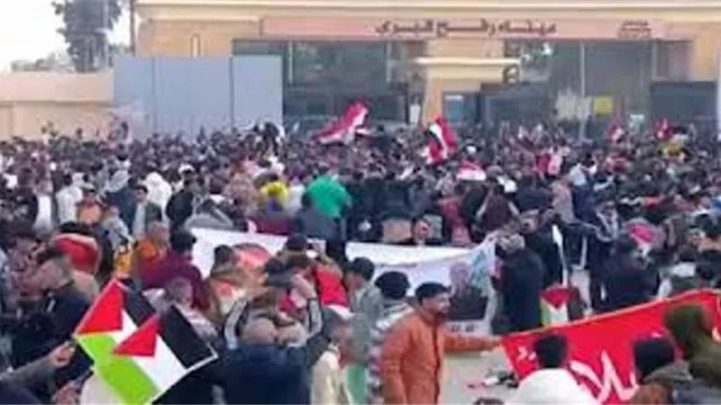 قيادية فلسطينية عن حشود المصريين برفح : موقف تاريخي لمصر العروبة