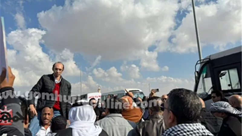 وقفتنا أمام معبر رفح للتأكيد على ثوابت الأمن القومي المصرى