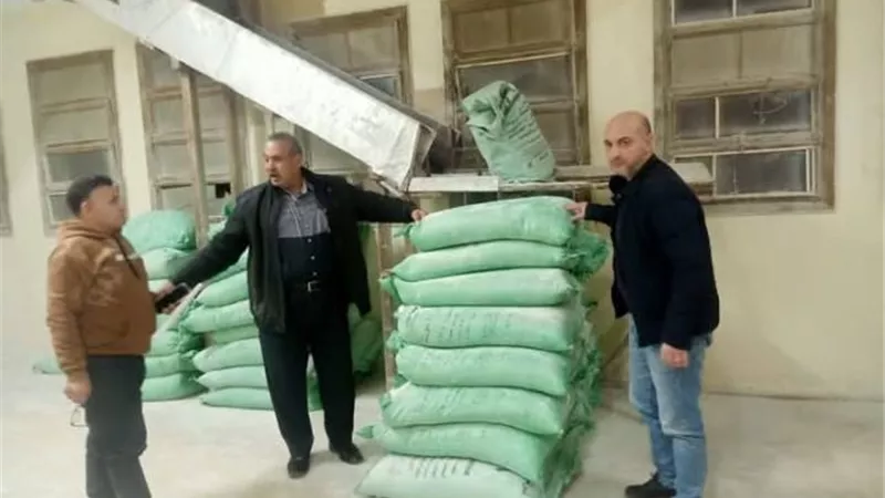 ضبط 3 أطنان دقيق بلدى مدعم قبل بيعه بالسوق السوداء بالشرقية