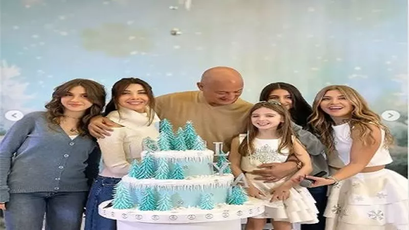 بعد شائعة الانفصال.. أحدث ظهور لـ نانسي عجرم برفقة زوجها وبناتها