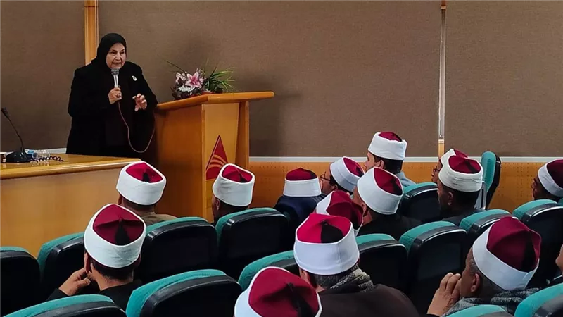 50 امام فى دورة مناهضة العنف ضد المراه بالبحيرة