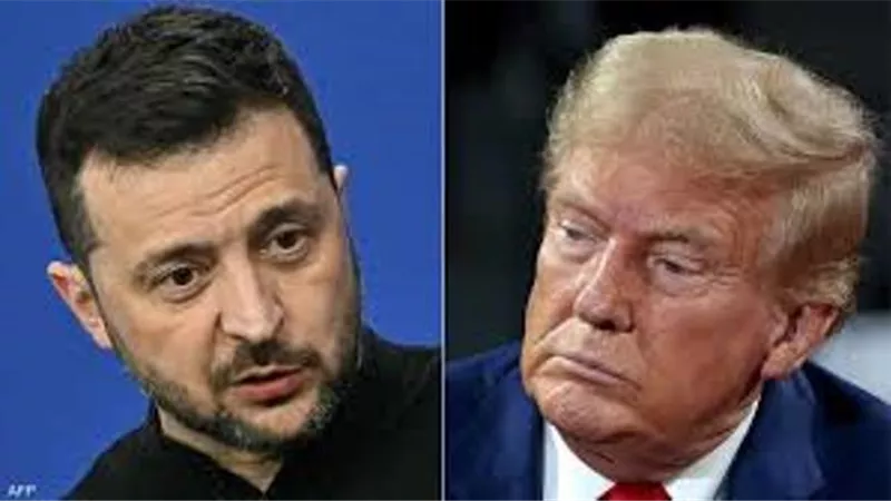 زيلينسكي ينتقد تصريحات ترامب بشأن المحادثات مع روسيا