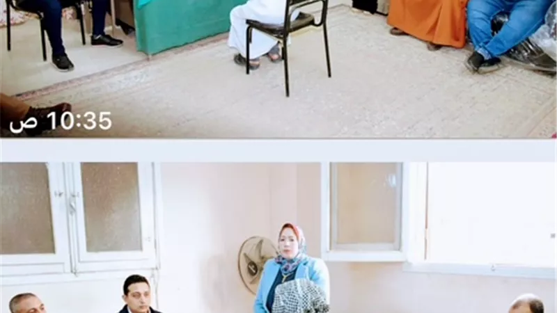 نائب المحافظ بالفيوم والسكرتيرالعام يبحثان شكاوى طامية وسنورس