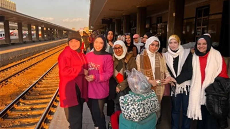 طلاب جامعة الإسماعيلية الجديدة الأهلية في رحلة إلى الأقصر وأسوان