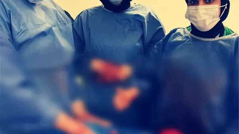 عملية جراحيه معقدة لسيده مستشفى كفر الشيخ الجامعي