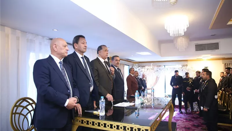 نقيب المحامين يترأس ثلاث جلسات لحلف اليمين للأعضاء الجدد بنادي المحامين بأكتوبر