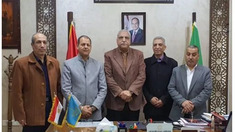 عقد مقابلات المرشحين للعمل بامتحانات الدبلومات الفنية بالقليوبية