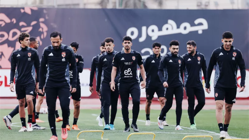 الأهلي يستعد بقوة لمواجهة بتروجت في الدوري العام