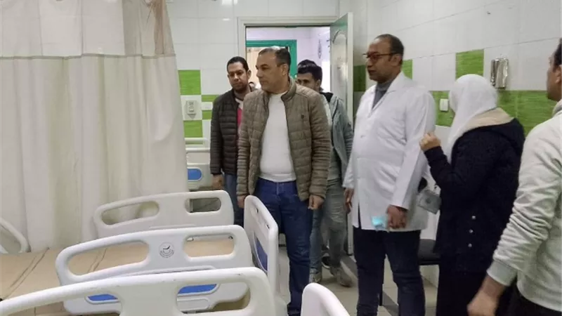 وكيل صحة البحيرة يتفقد مستشفى المحمودية ويتابع سير العمل