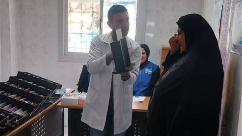 علاج ٦١١ مواطنا بالمجان بقافلة الرمد المتكاملة بدمياط