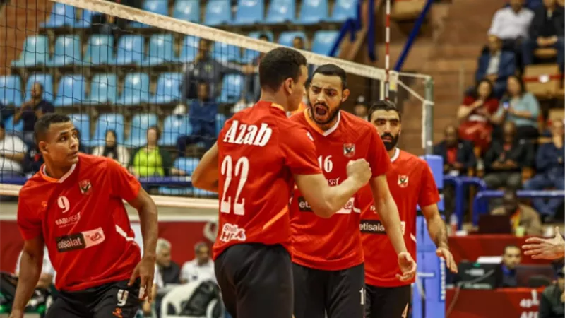 موعد مباراة الأهلي و سبورتنج في دوري الطائرة
