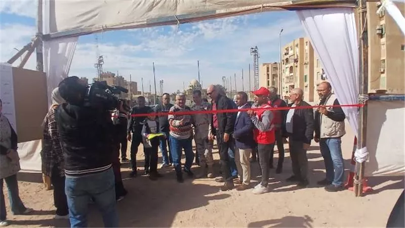 محافظة البحر الأحمر تفتتح معسكر الإيواء العاجل برأس غارب