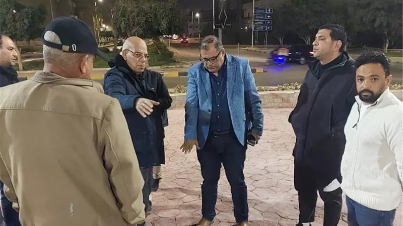 تفاصيل الجولة المفاجئة لرئيس جهاز الشروق على الخدمات الليلية صور