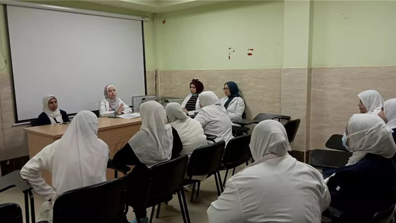 تدريب لتعزيز نظام الترصد الوقائي بمستشفى بني سويف التخصصي