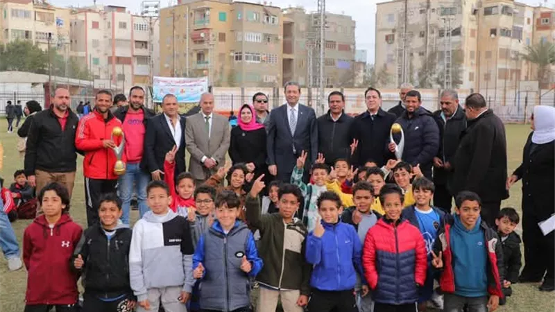 محافظ دمياط يشهد توزيع جوائز مهرجان البراعم السنوى بنادى رأس البر