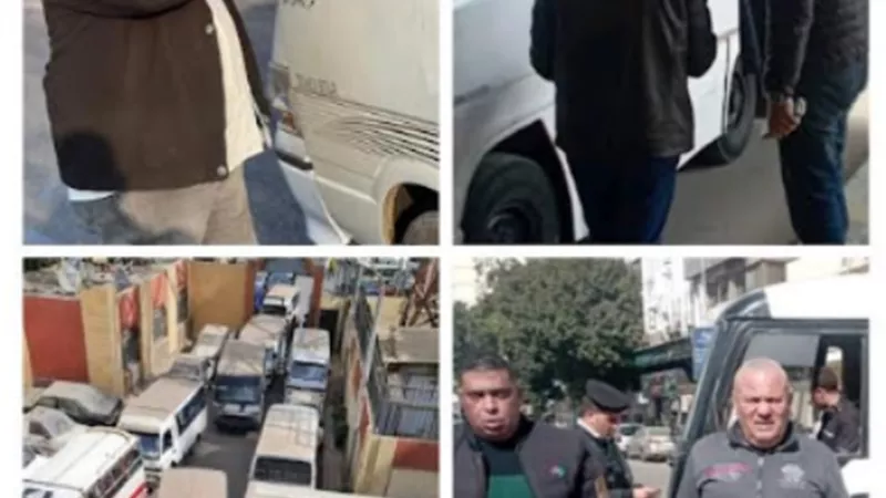 سرفيس الجيزه يقود ٢٤ حملة يضبط ٢٠٨ مخالفات