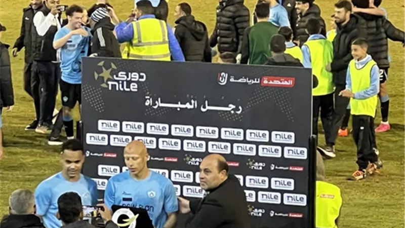 عمرو الجزار رجل مباراة غزل المحلة ومودرن سبورت في الدوري