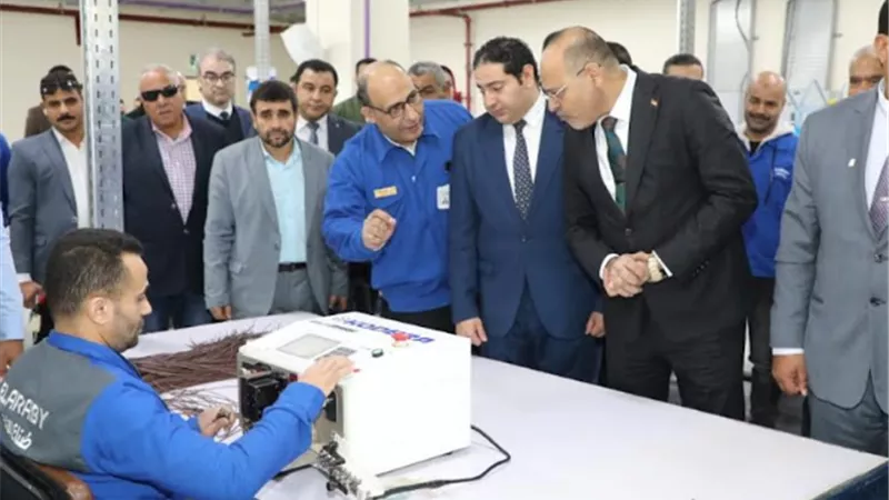 جوله لوزير العمل لتفقد تطوير مركز التدريب المهني ببنى سويف
