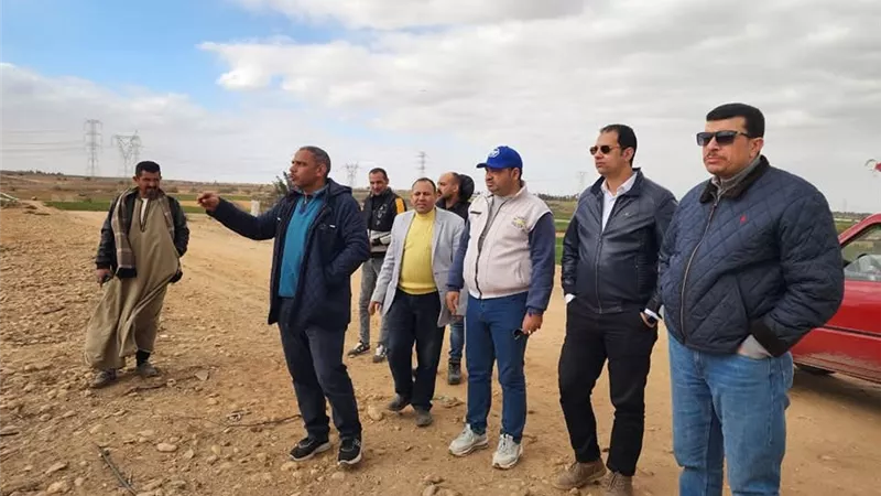 جهاز سفنكس الجديدة يسترد 300 فدان من أراضي الدولة