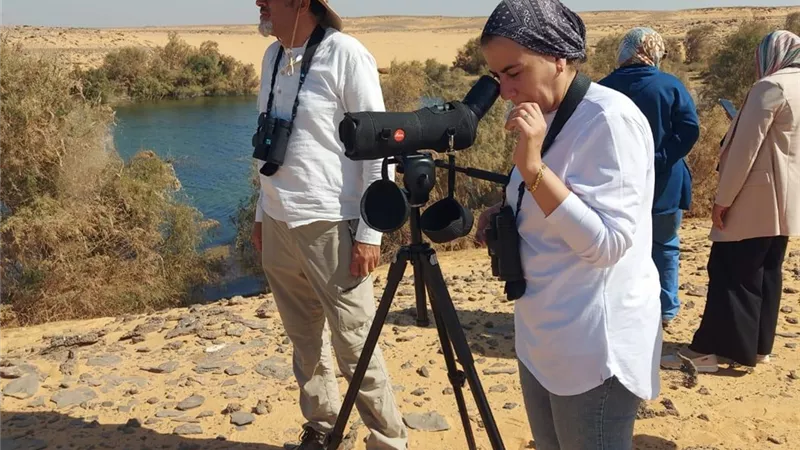 وزارة البيئة تبحث سبل تعزيز سياحة مراقبة الطيور بأسوان