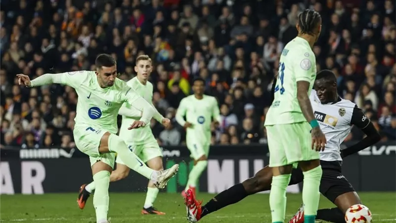تقييم لاعبو برشلونة وفالنسيا فى ربع نهائي كأس إسبانيا