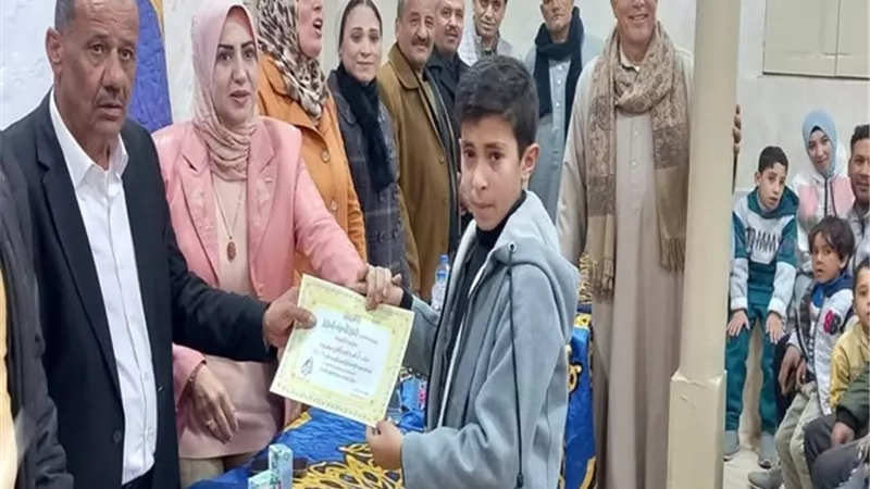 تكريم حفظة الحديث الشريف بقرية شنبارة بالشرقية