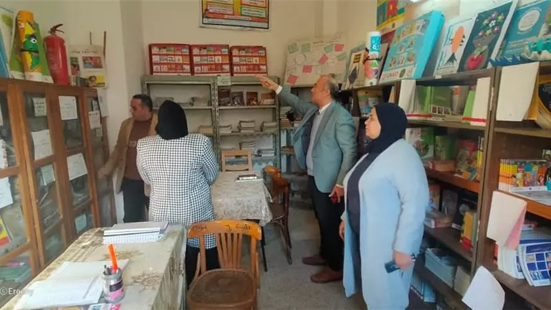 انتظام العملية التعليمية في أول أيام انطلاق الفصل الدراسي الثانى
