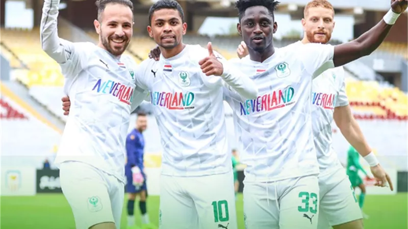 بامبو يقود المصري للفوز على الاتحاد بثنائية في دوري نايل