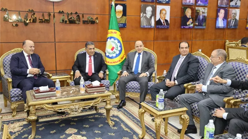 محافظ كفرالشيخ يشارك في احتفالات العيد القومي للدقهلية