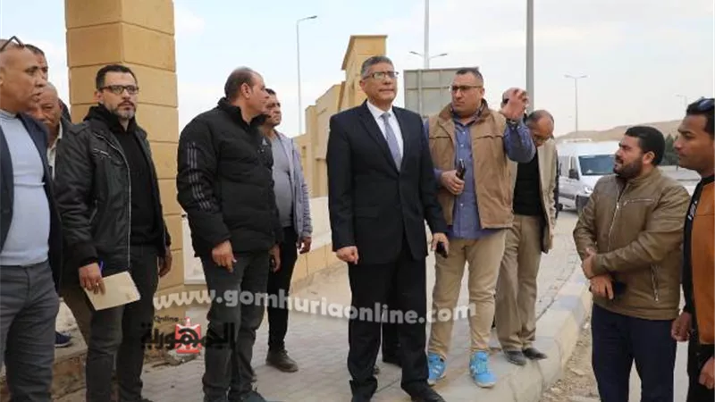 محافظ الجيزة يتفقد مشروعات التطوير بمحيط المتحف