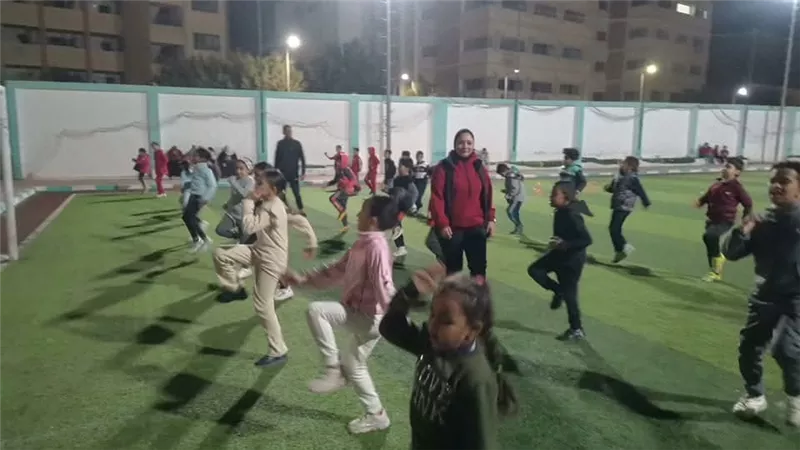 إستمرار التدريب للمشروع القومي للموهبةالحركية بالبحر الأحمر