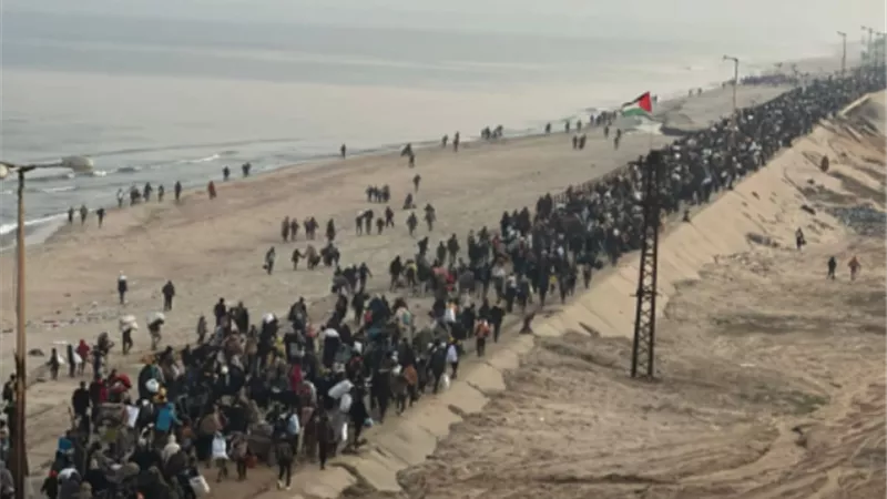 بيان مغربي عراقي يعتبر تهجير الفلسطينيين 