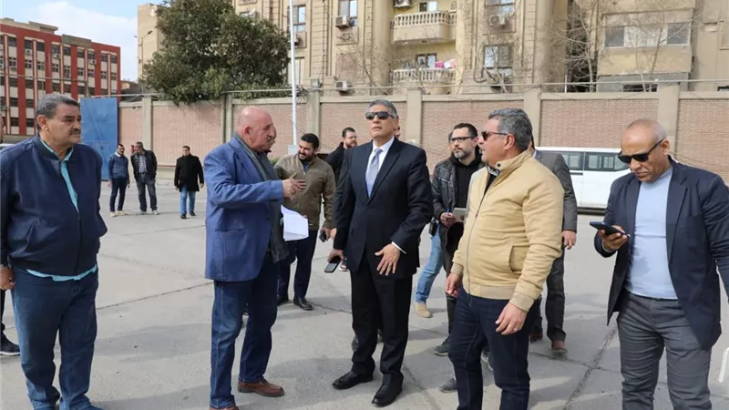 محافظ الجيزة يتفقد تجهيزات 