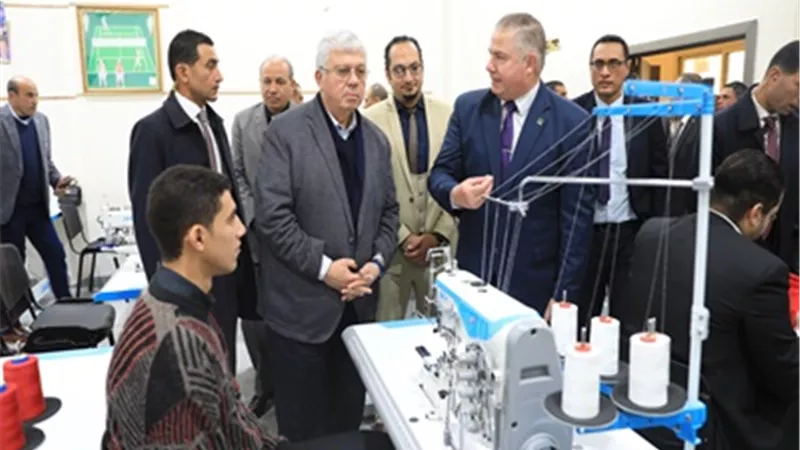 وزير التعليم العالي يتفقد جامعة سمنود التكنولوجية بمحافظة الغربية