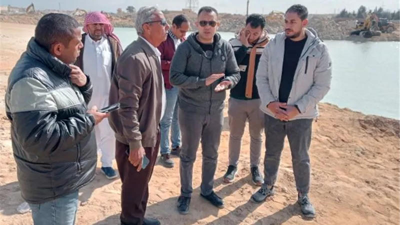 جولة لرئيس جهاز القري السياحية لتفقد مشروعات الإسكان