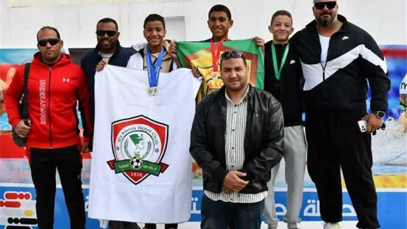 سباحي المنيا يحصدون 119 ميدالية و7 كؤوس و14 رقماً قياسياً
