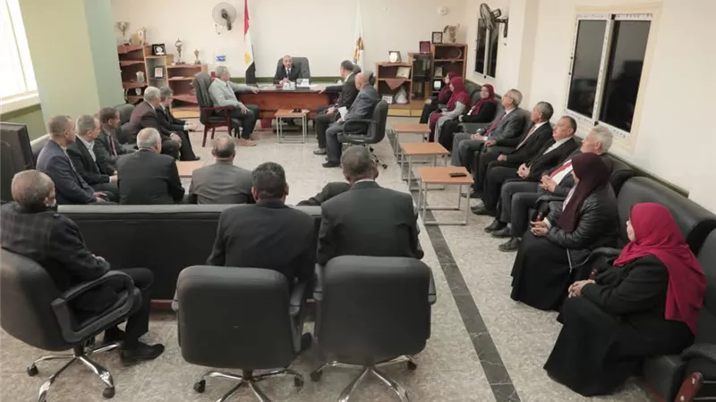 مدير تعليم الوادى الجديد يضع حجر الاساس لمرحلة جديدة من التميز