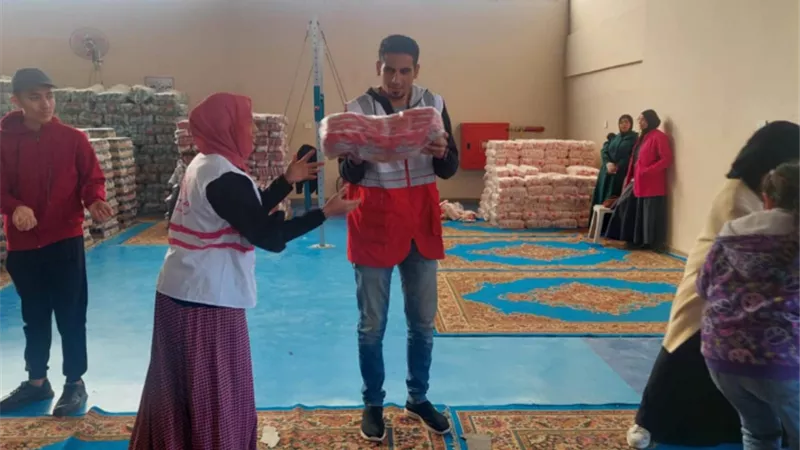 جنوب سيناء تستعد لمساندة غزة بقافلة غذائية ب 60 طن مواد غذائية