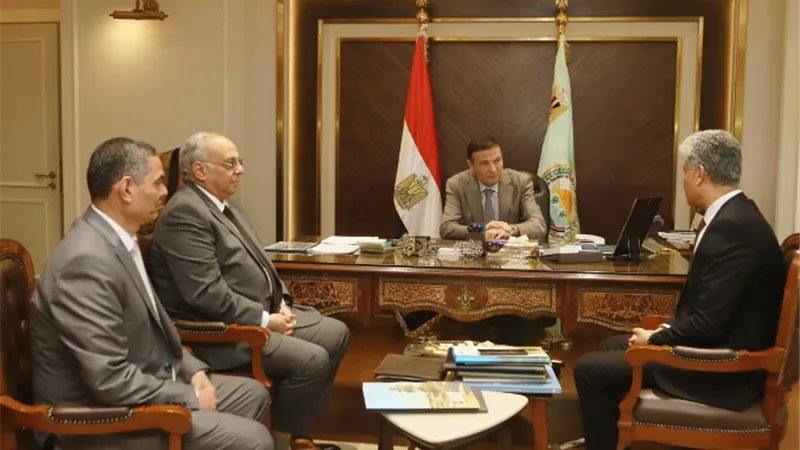 وزير الزراعة يستقبل الأمين التنفيذي لمرصد الصحراء والساحل