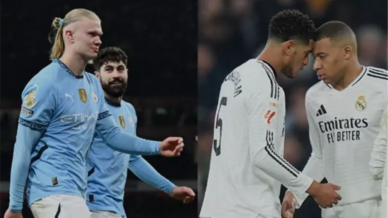 شاهد مباراة مانشستر سيتي وريال مدريد هنا وبس