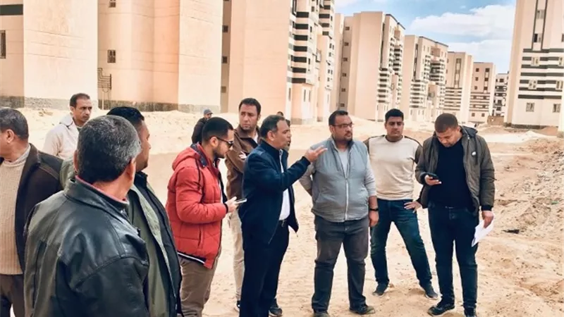 نبأ سار من رئيس جهاز حدائق العاصمة لحاجزى الوحدات السكنية بالمدينة صور
