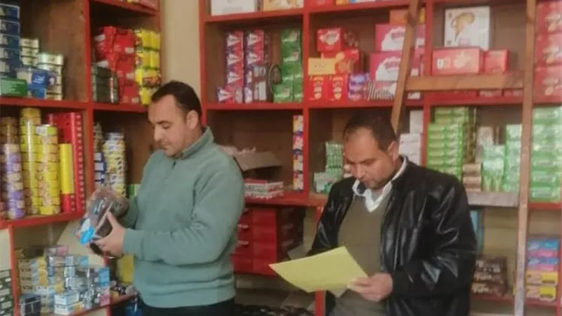 حملات تموينية على 7 مراكز بالبحيرة