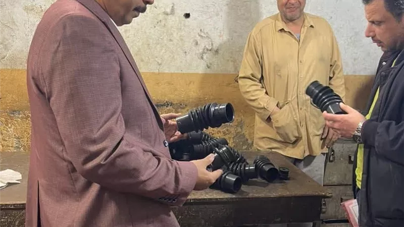 ضبط طن دقيق بلدي مدعم قبل بيعه بالسوق السوداء بكفرصقر