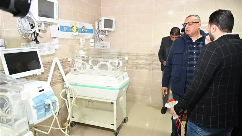 محافظ جنوب سيناء يفتتح مشروع تطوير مستشفى أبو رديس المركزى
